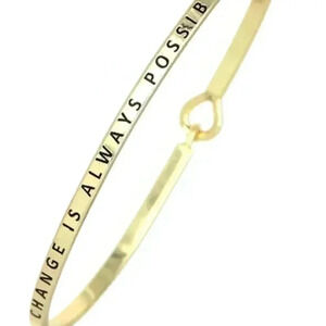 Change Is Always Possible Bracelet